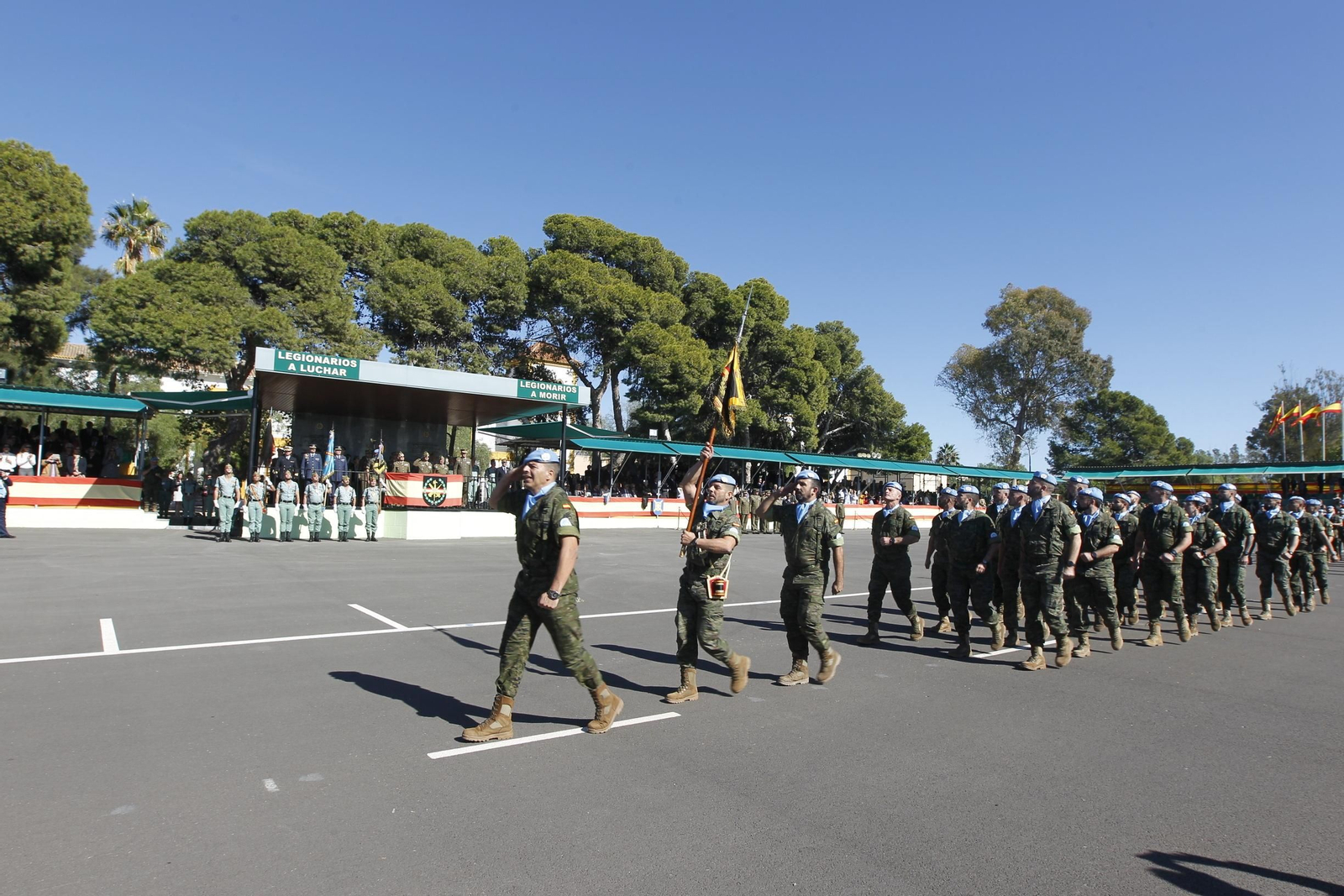 Fotogalería despedida contigente de La Legión con destino Líbano