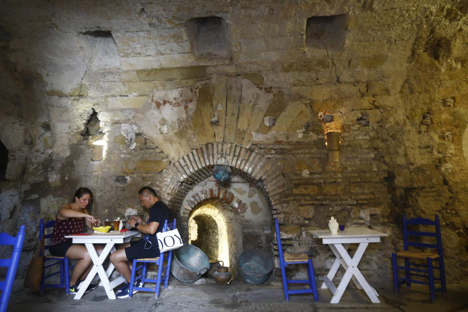Los baños árabes de Santa María, en imágenes