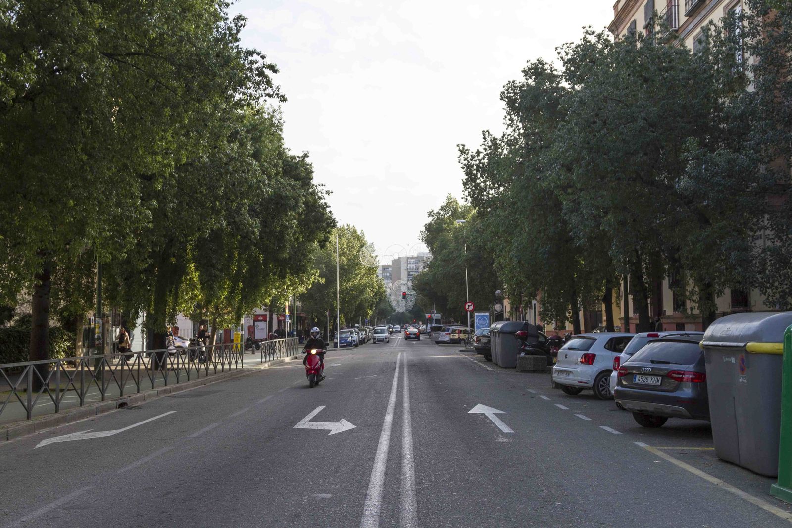 La calle Felipe II une las barriadas del Porvenir y Tiro de Línea.