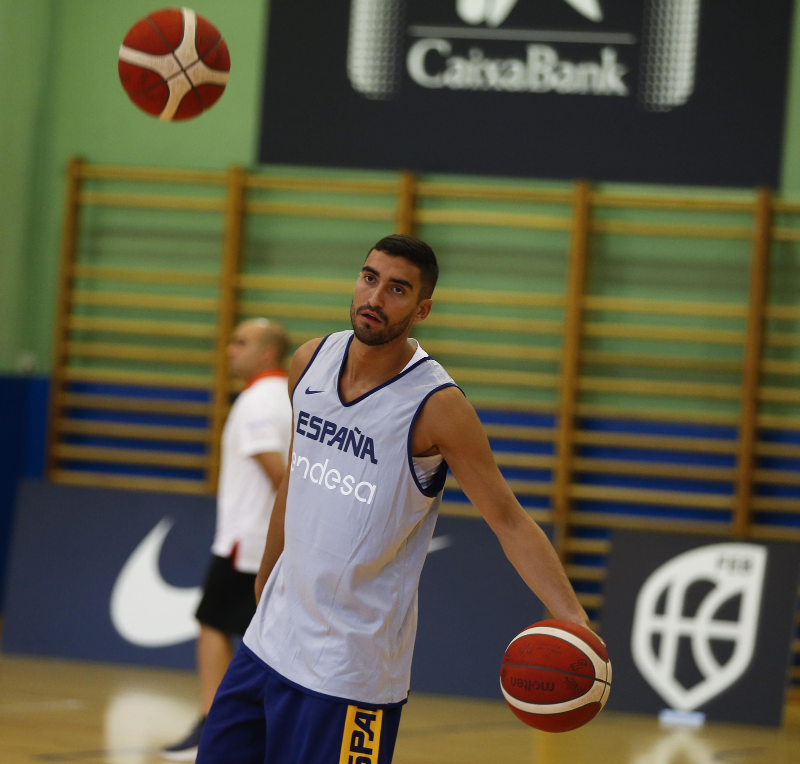 Las fotos de Jaime Fernández en el entrenamiento de la selección española