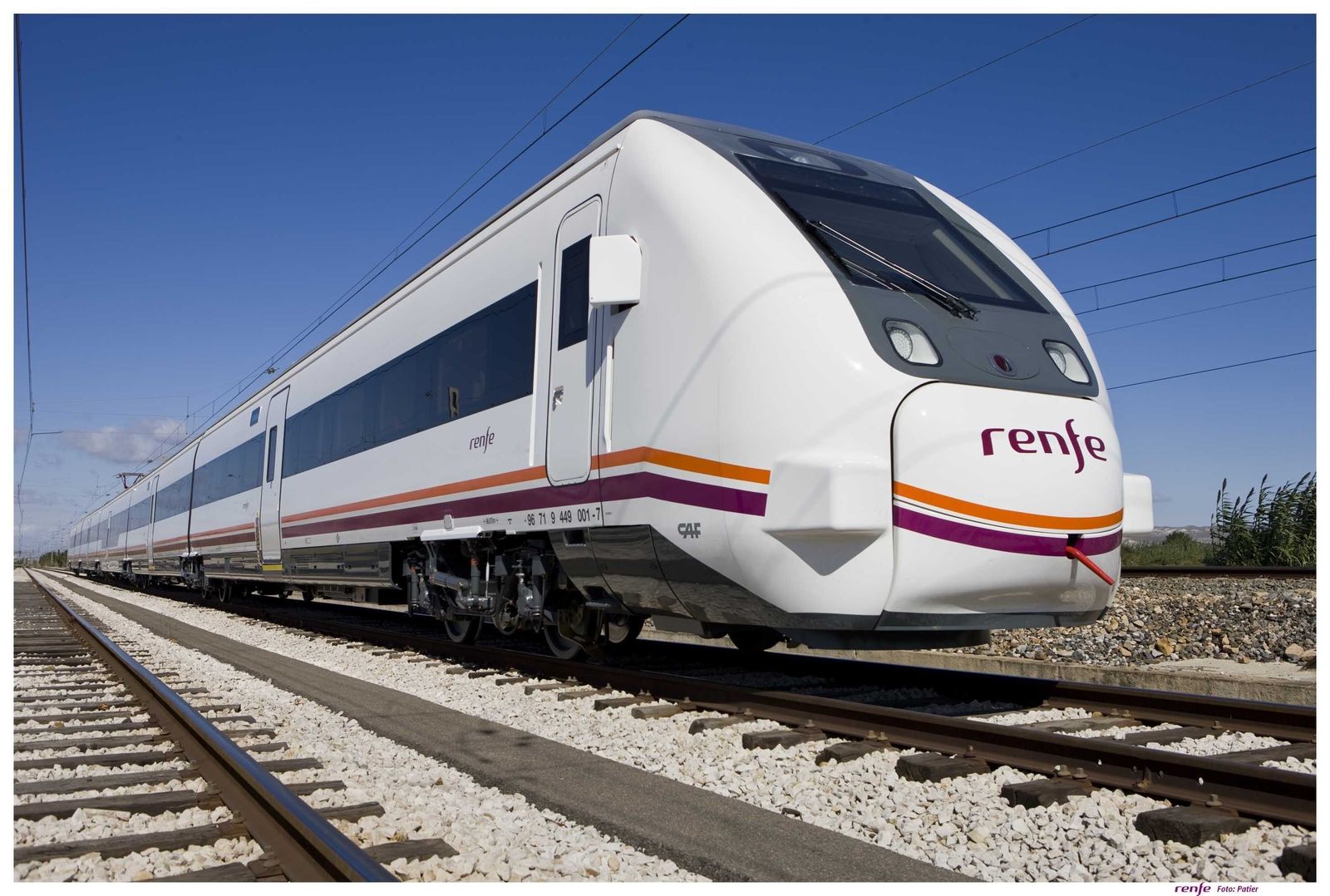 Un tren de Renfe.