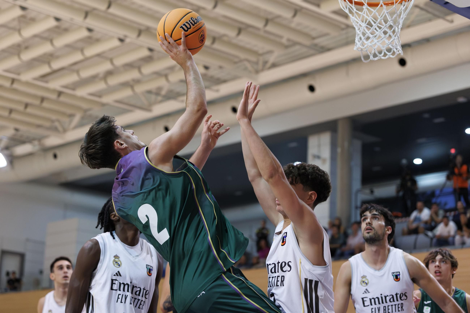 Liga U 22: El Unicaja se choca con un gran Real Madrid (105-62)