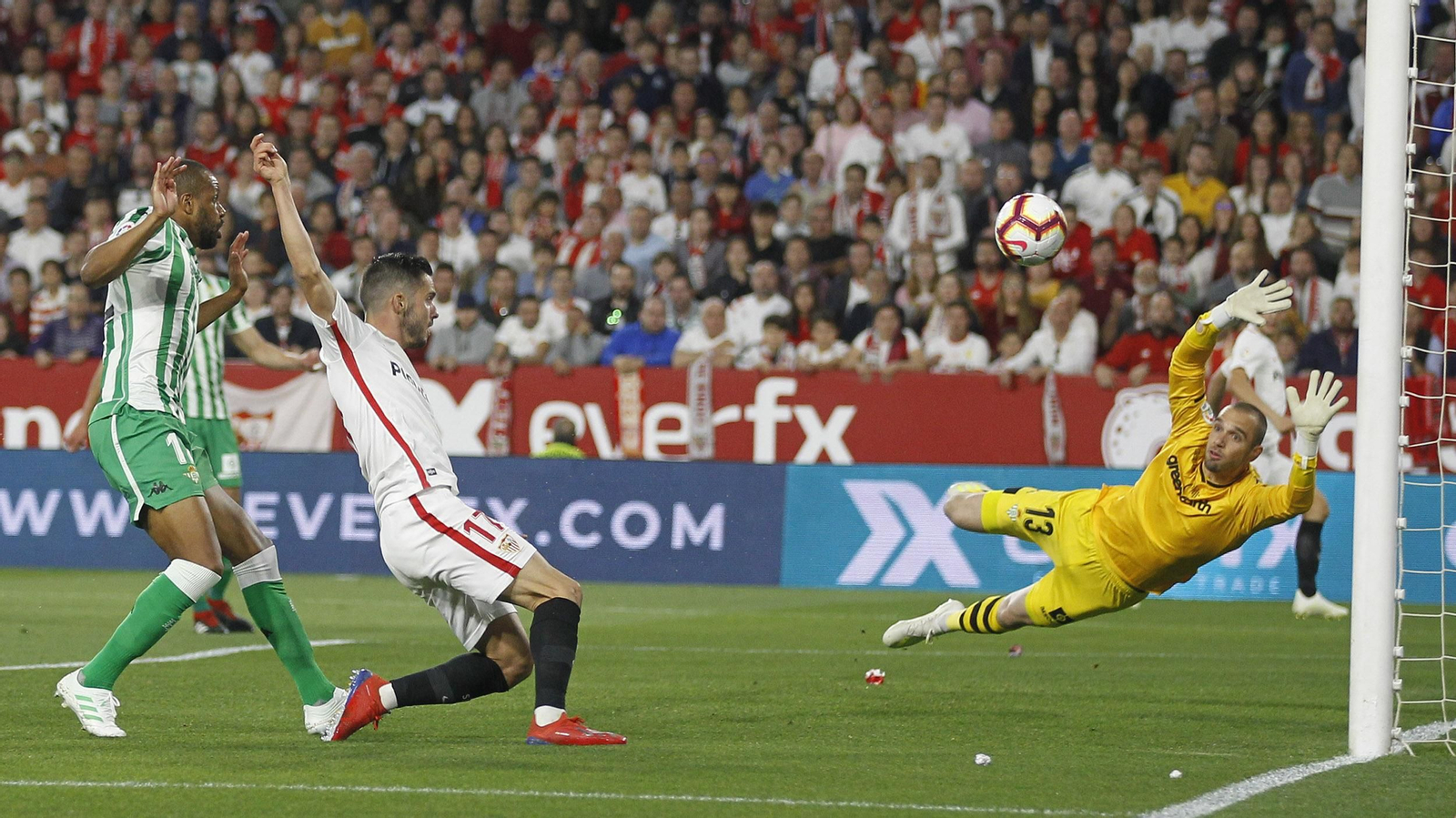 Las imágenes del derbi Sevilla-Betis