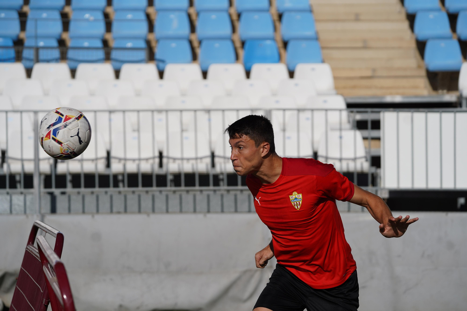 Cuenca cabecea en un entrenamiento