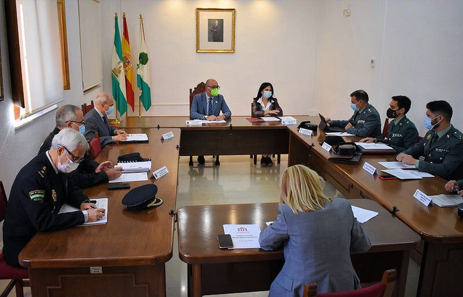 Junta Local de Seguridad en Albolote.