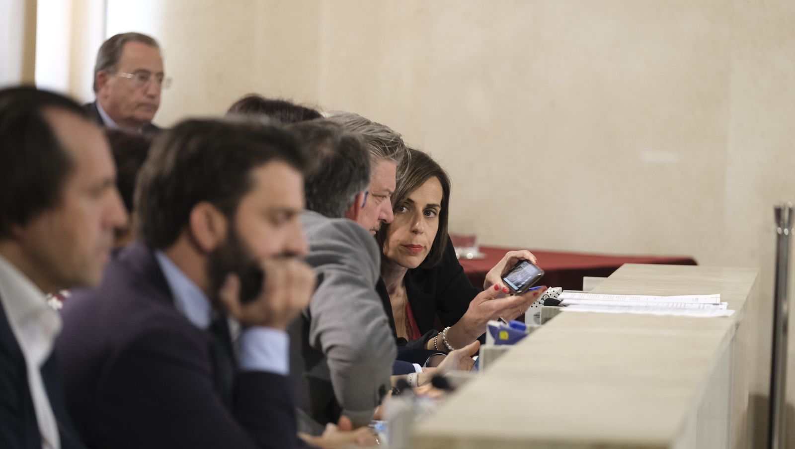 Imágenes del pleno extraordinario del Ayuntamiento de Almería