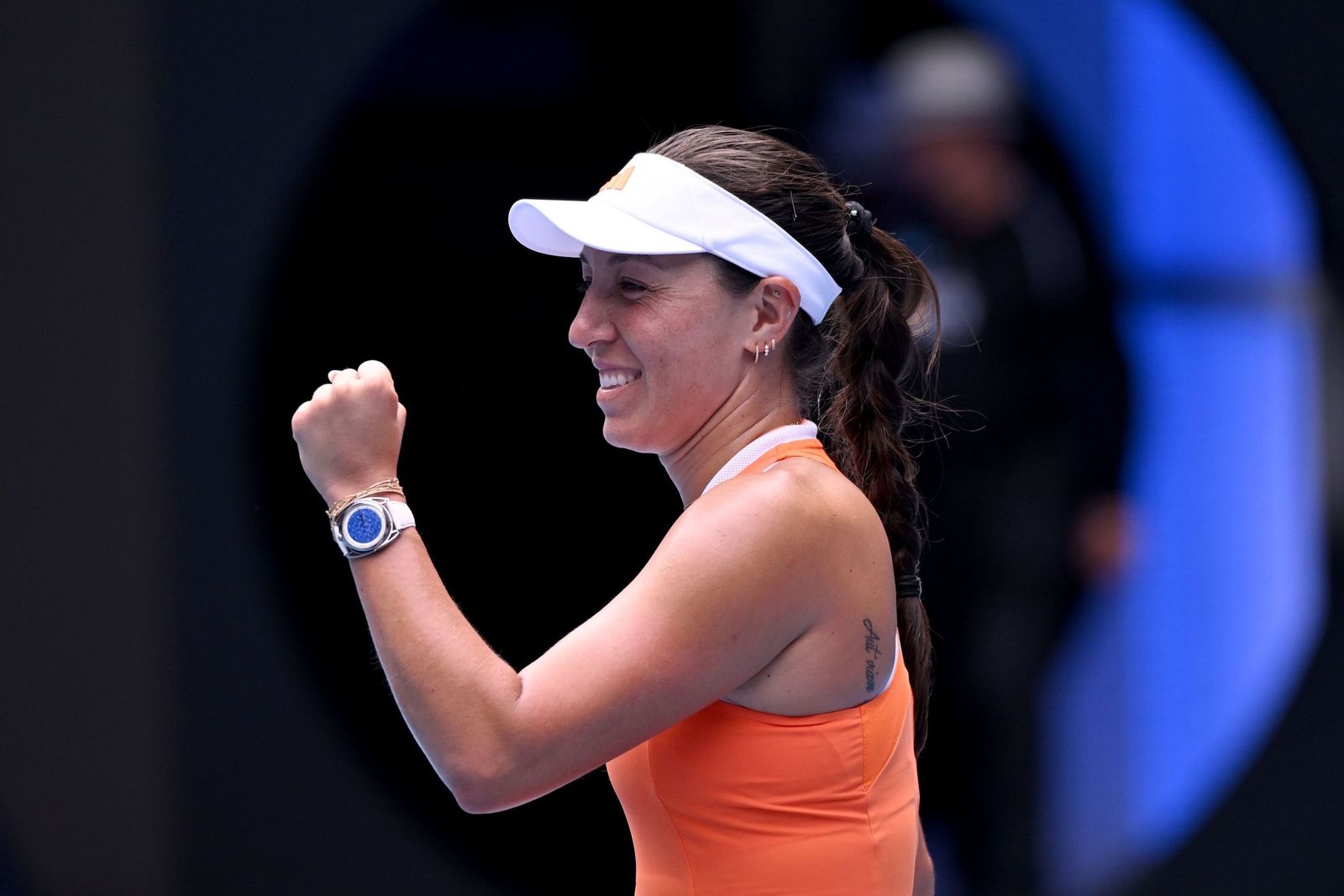 Las fotos de la retirada de Musetti ante Djokovic y del resto de cuartos de final