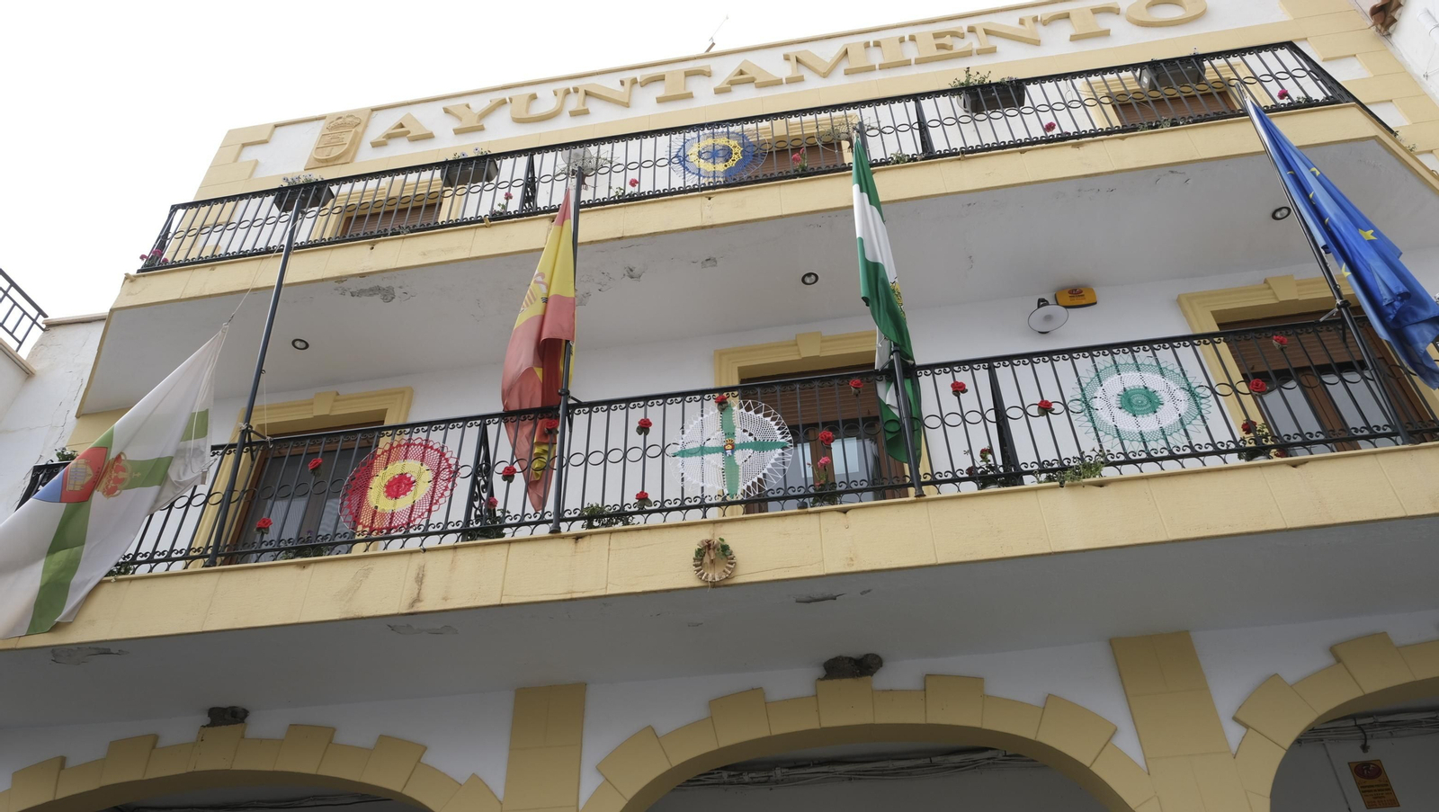 Funeral del crimen vicario de las dos niñas, en Abla