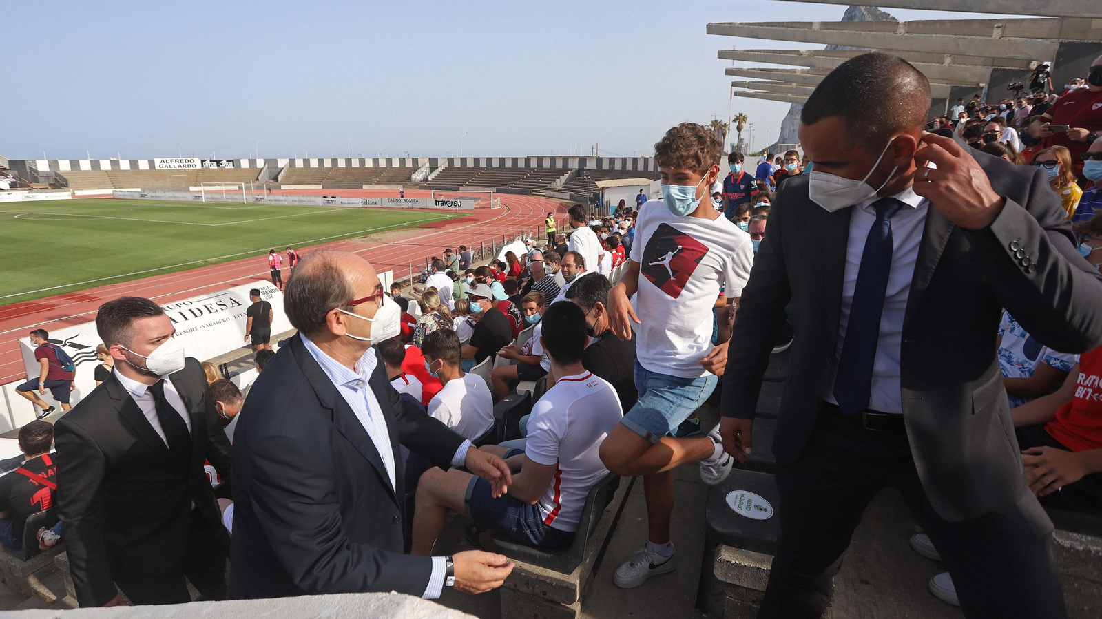 Las mejores fotos del Sevilla - Las Palmas en La Línea