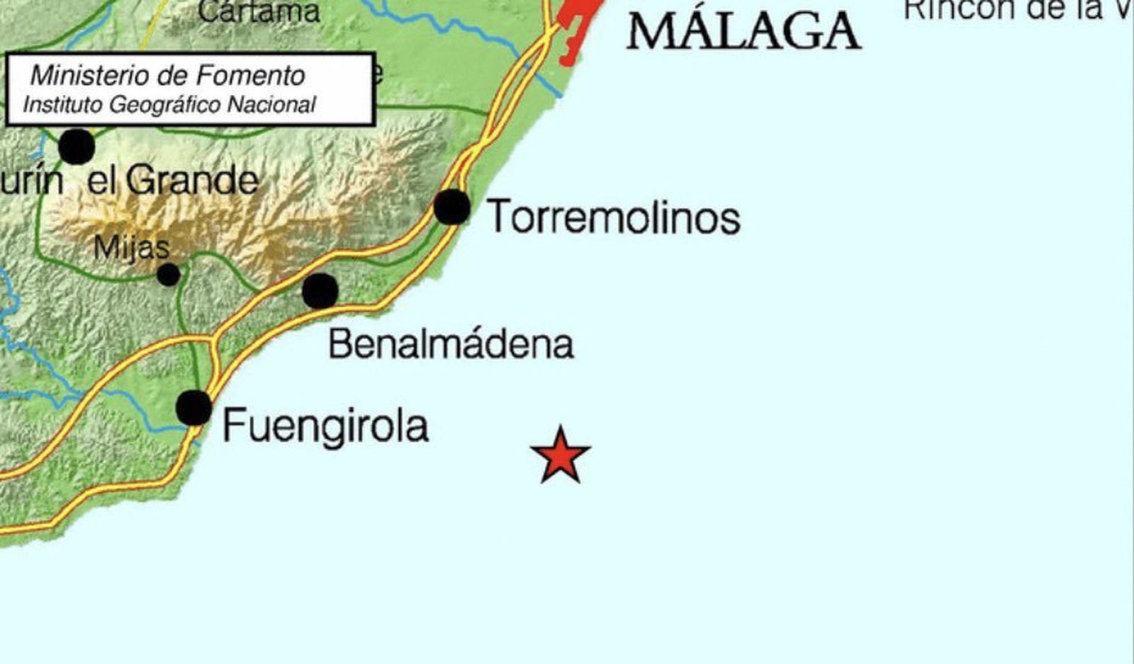 Terremoto frente a la c