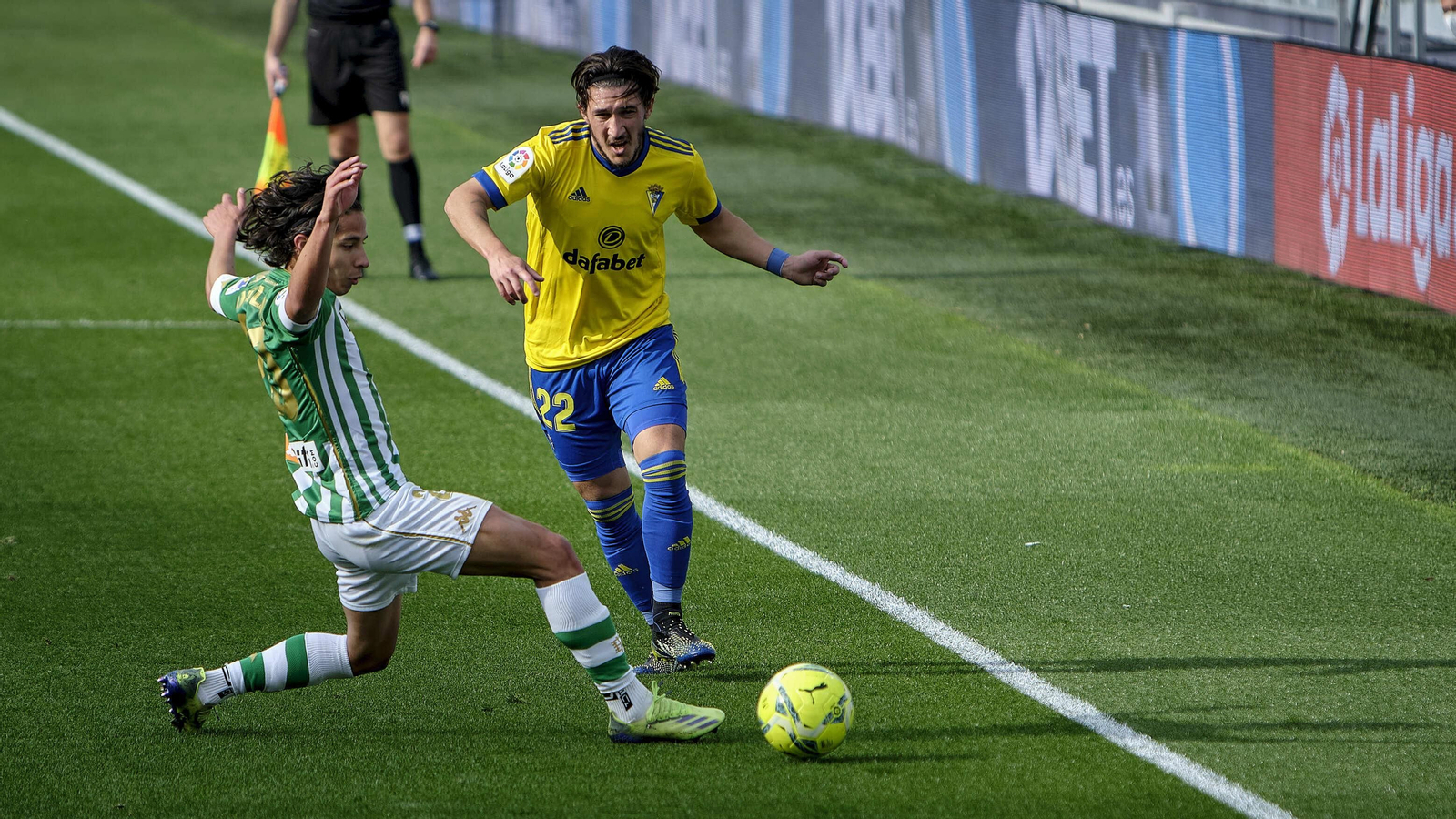 Partido Cádiz CF - Real Betis. Partido Cádiz CF - Real Betis.