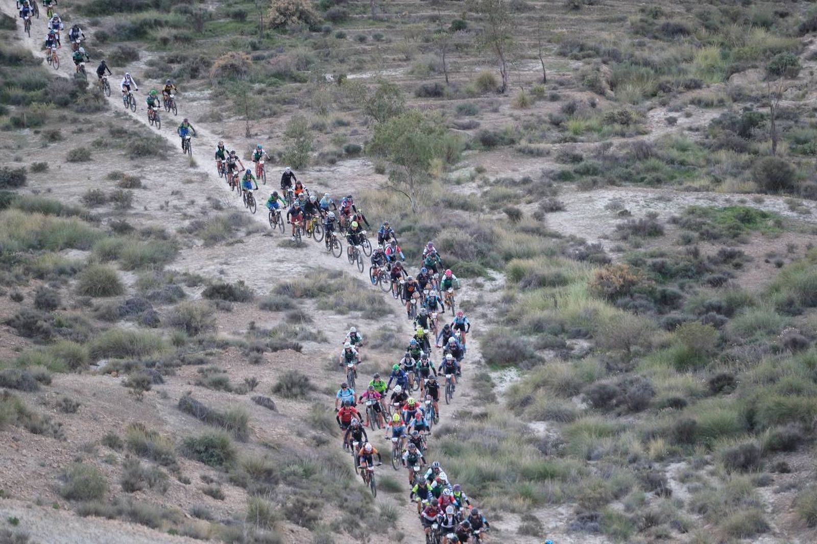 Estampa de la tercera etapa de la Titan Series Almería