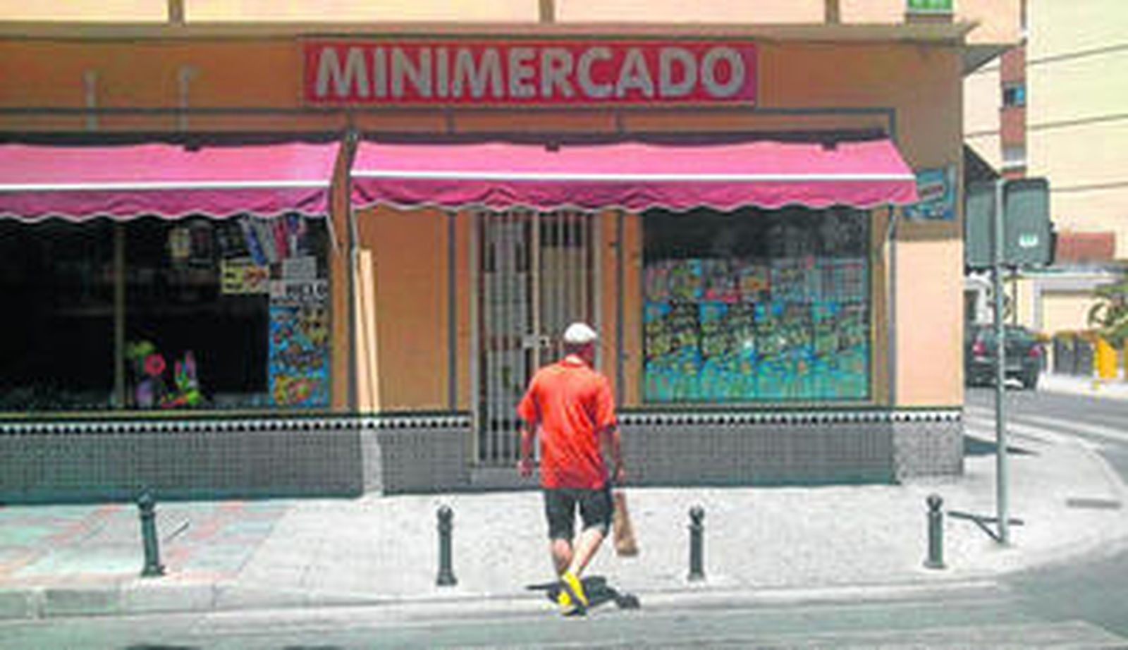 El local en el que se produjo el atraco.