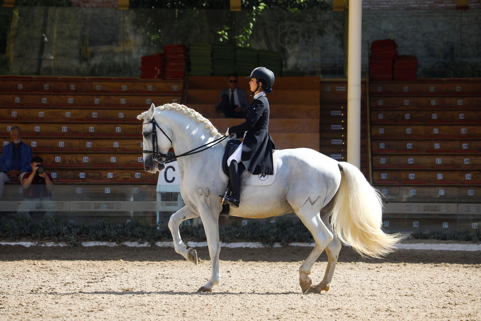 El concurso nacional de Doma Clásica en las Caballerizas Reales de Córdoba
