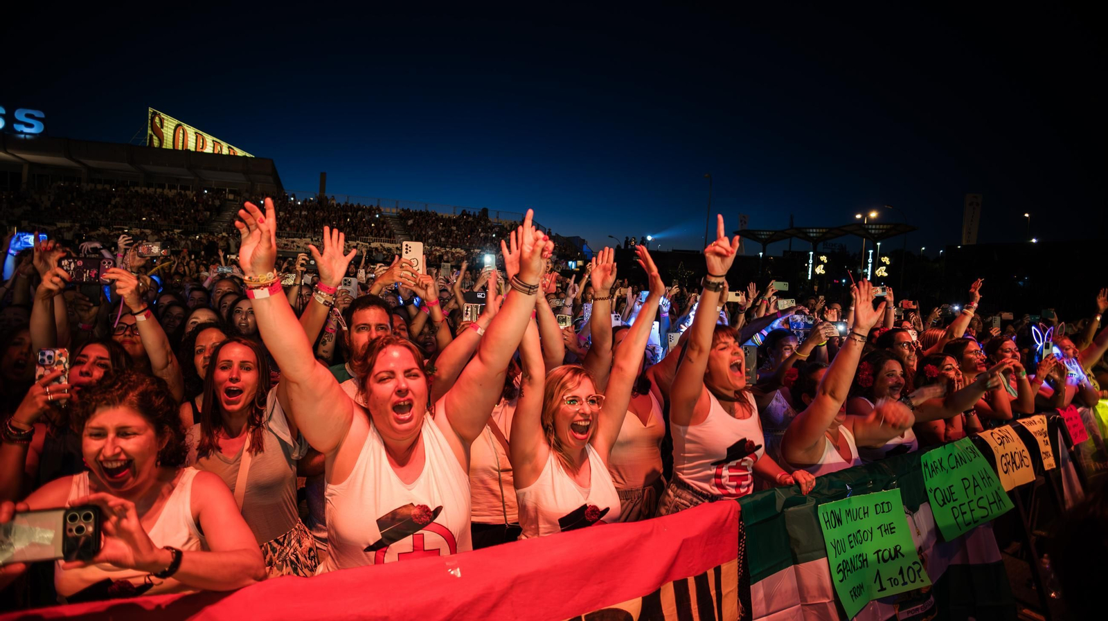 Imágenes del concierto de Take That en Tío Pepe Festival 2024