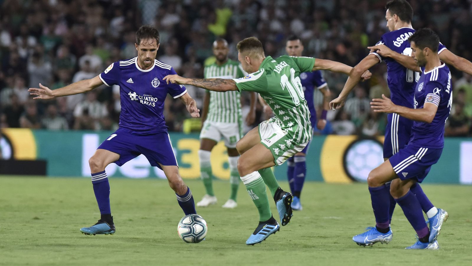 imágenes del Betis-Valladolid