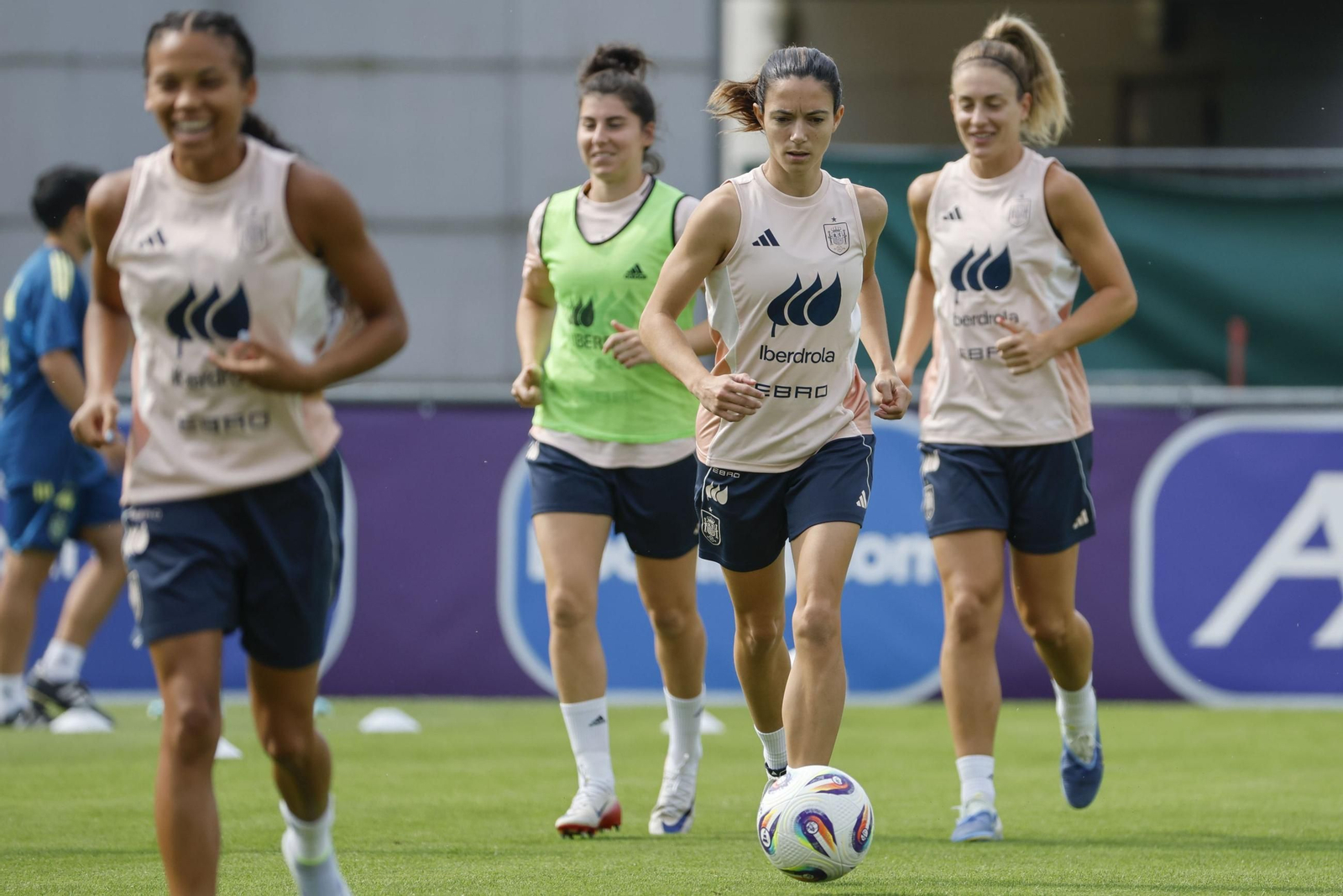 Las fotos de la selección española en la Eurocopa femenina de Suiza