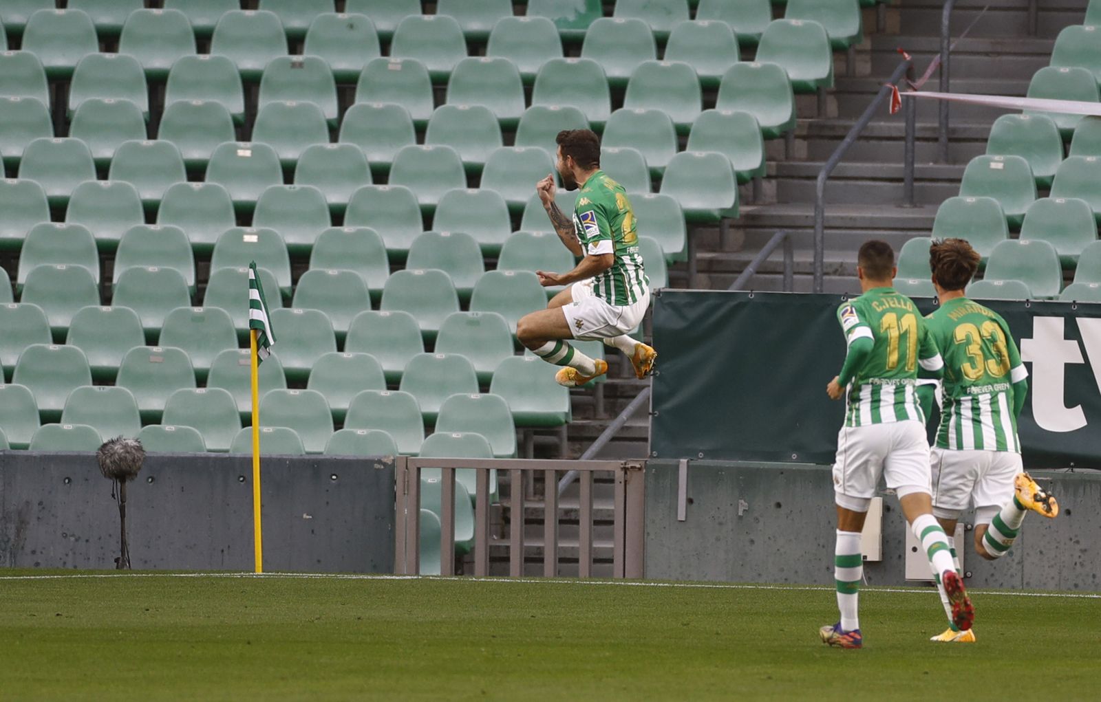 Las imágenes del Betis-Villarreal