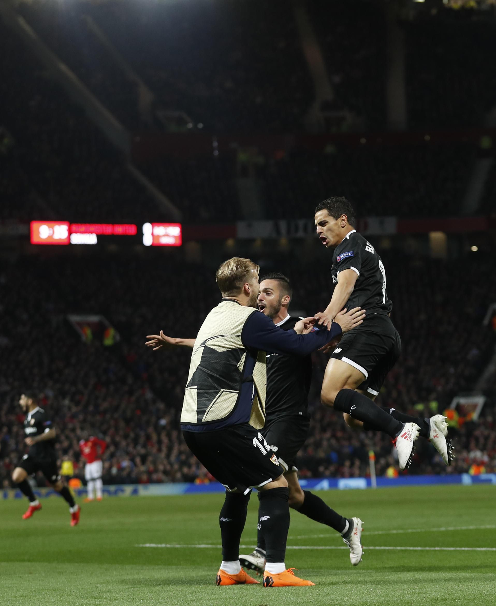 Las imágenes del Manchester United-Sevilla