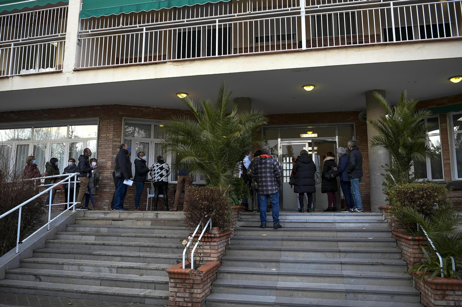 Fotos: segundo día de vacunas en Granada