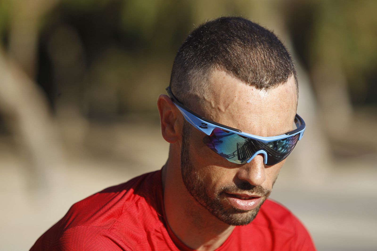 Galería gráfica entrenamiento paratriatleta Jairo Ruiz. Almería