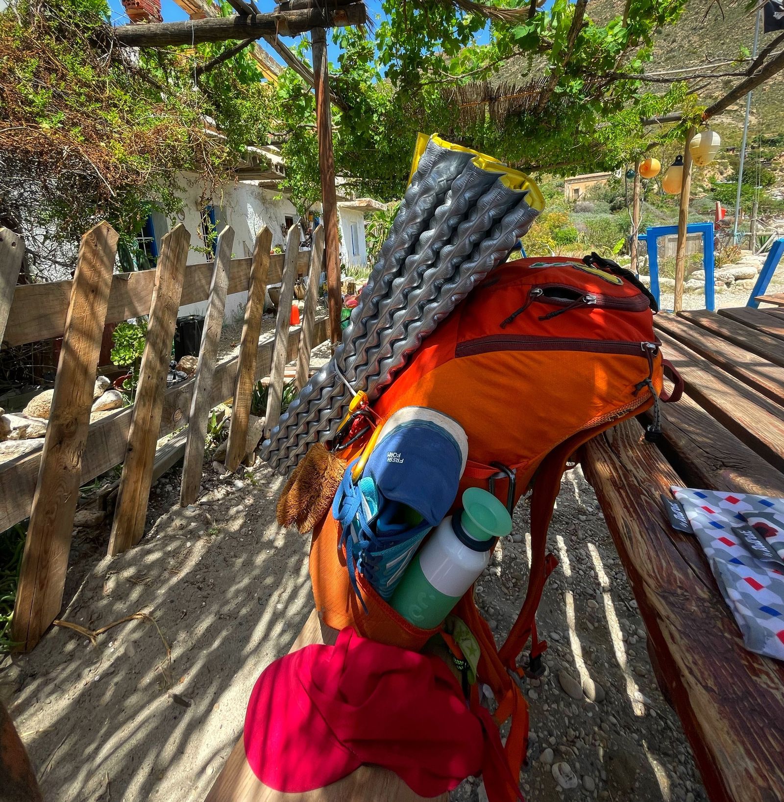 Una mini tienda de campaña que va a comenzar a usar para evitar "los abusos económicos" de la temporada alta.