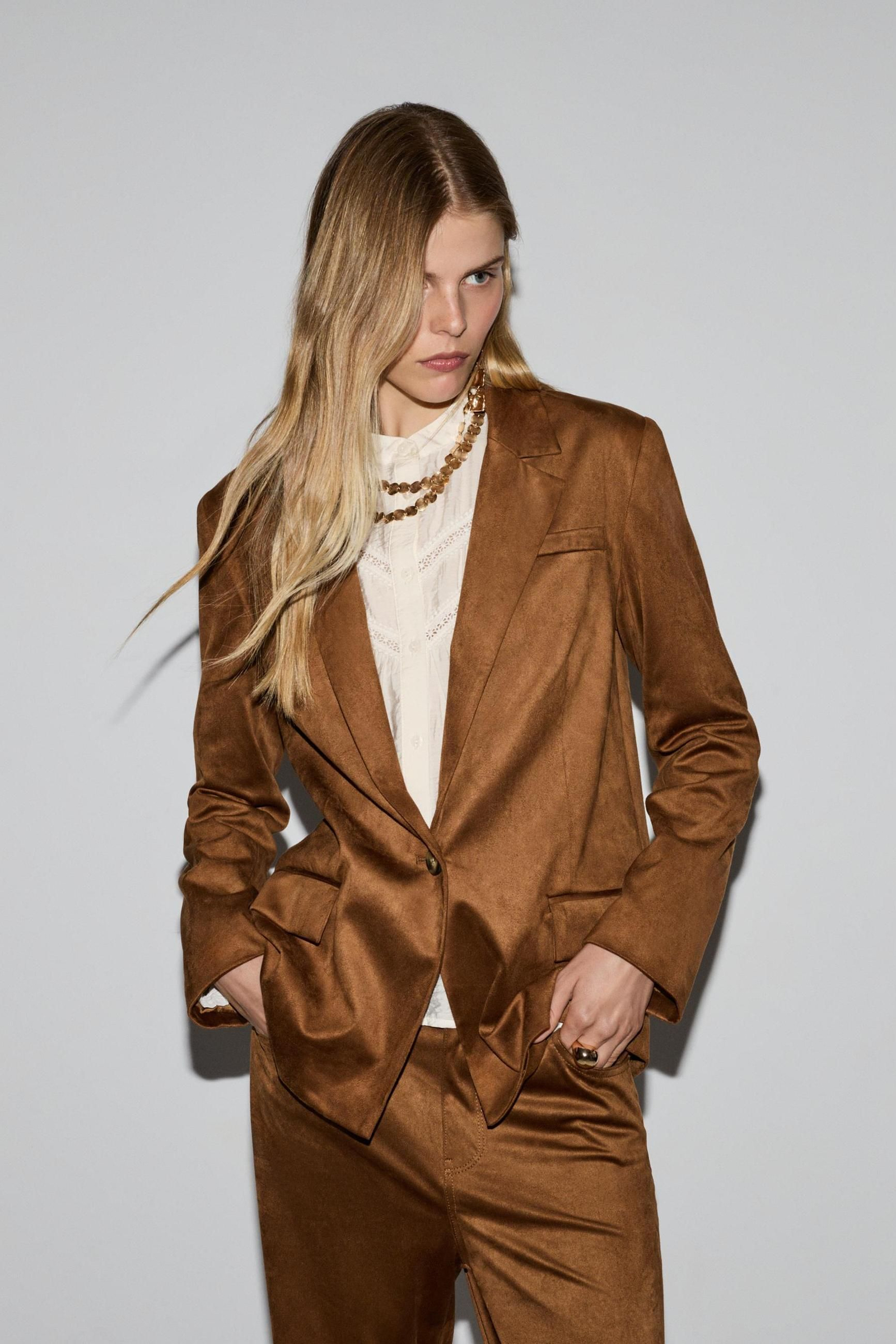 Chaqueta de ante de Lefties.