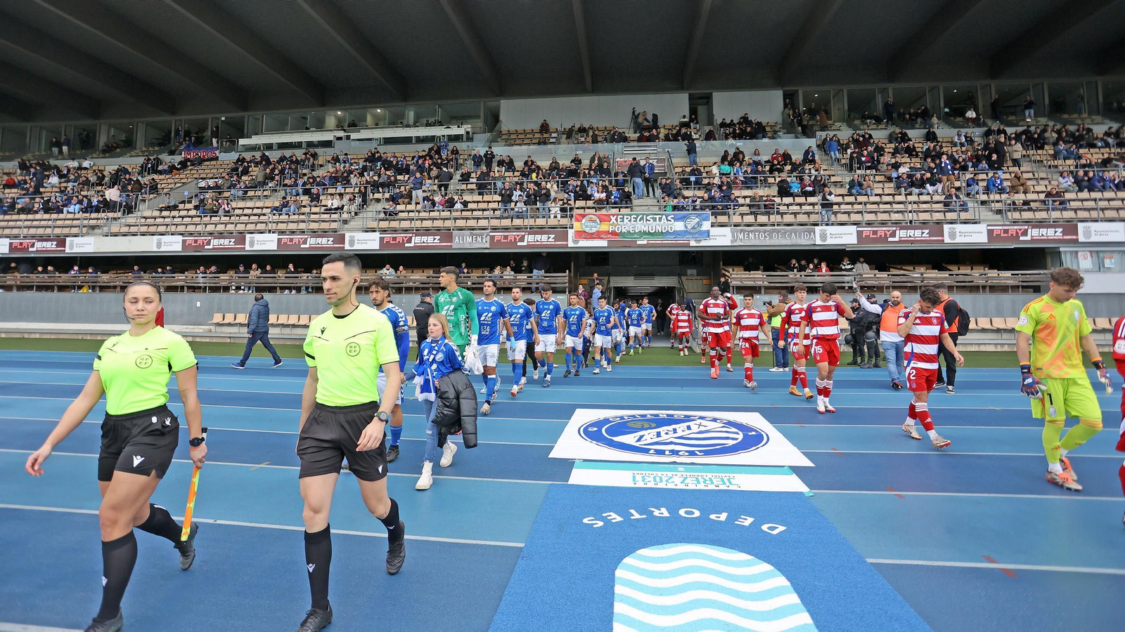 Imágenes del Xerez DFC contra el Recreativo Granada