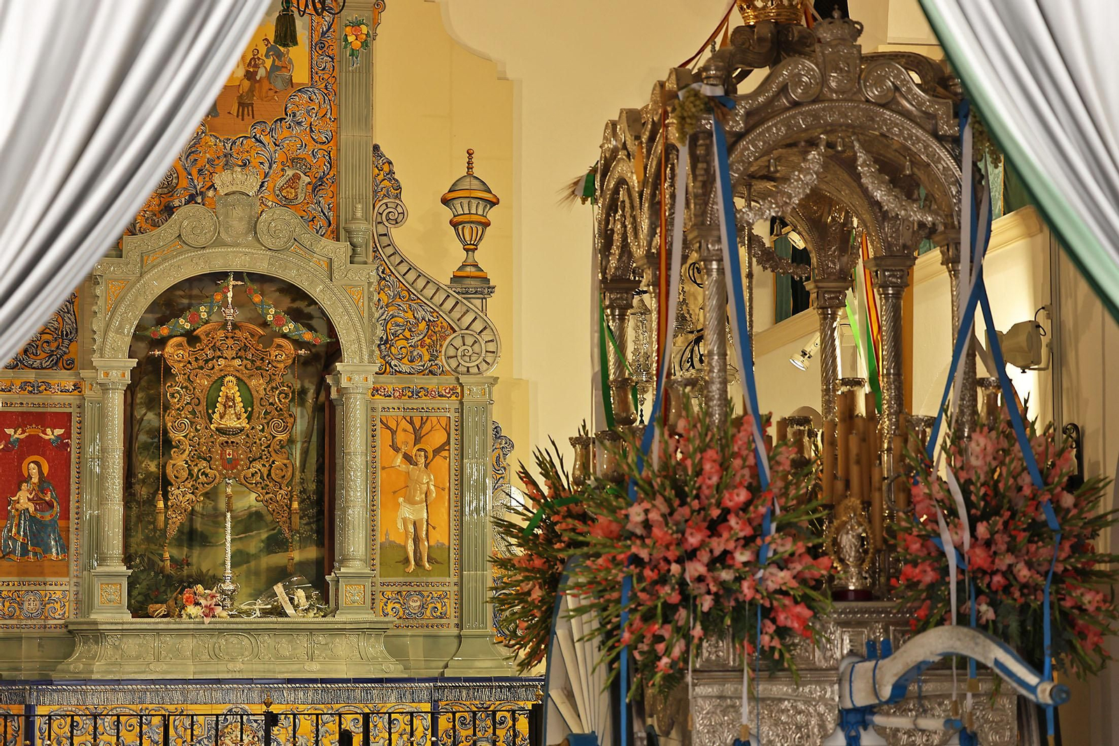 Ambiente en la Hermandad de Huelva tras el regreso de su Simpecado