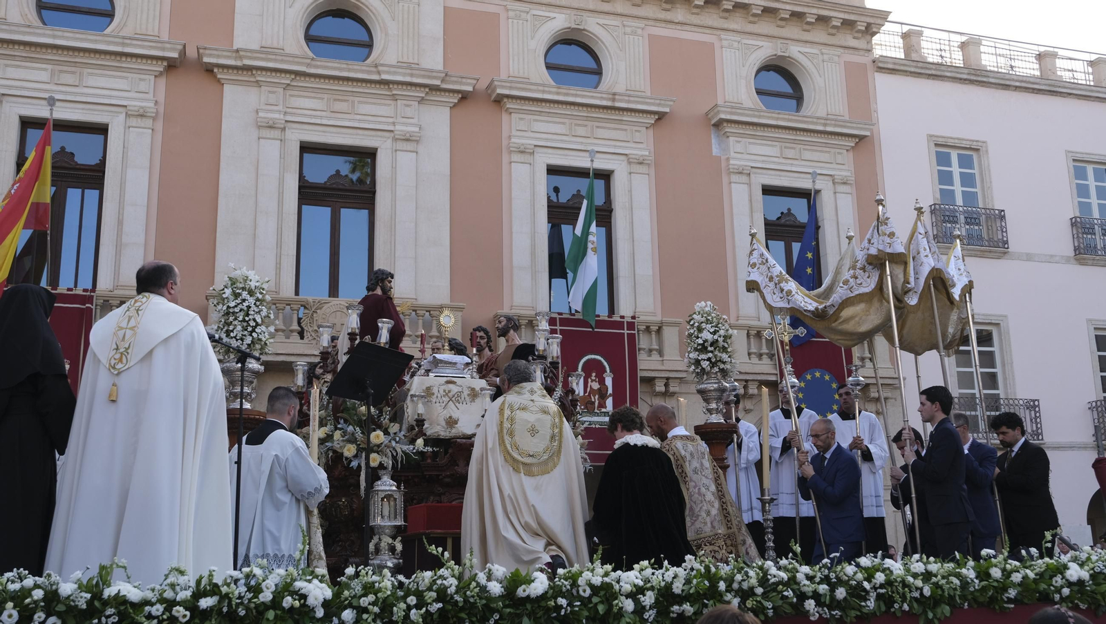 Procesión del Corpus Christi de Almería, en imágenes