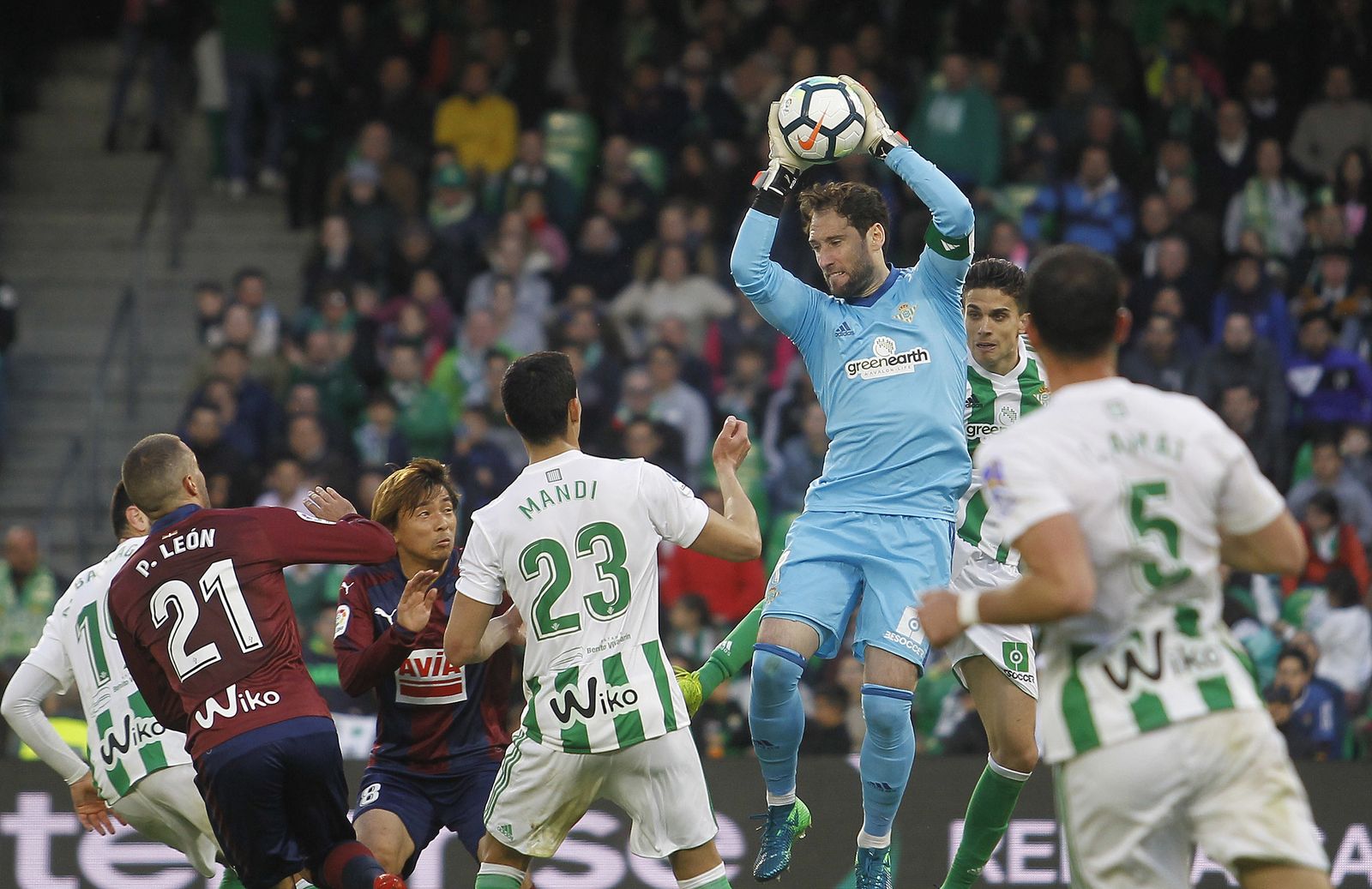 Las imágenes del Betis-Eibar