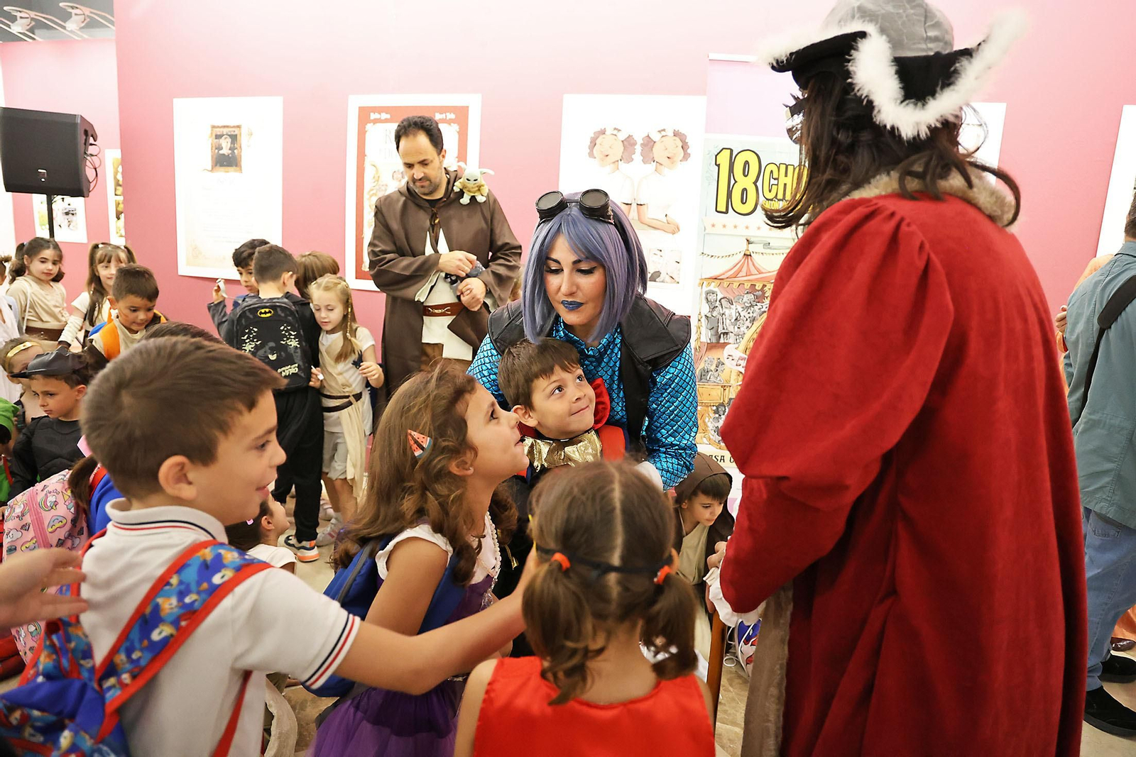Imágenes de la inauguración del Salón Internacional Chocómic