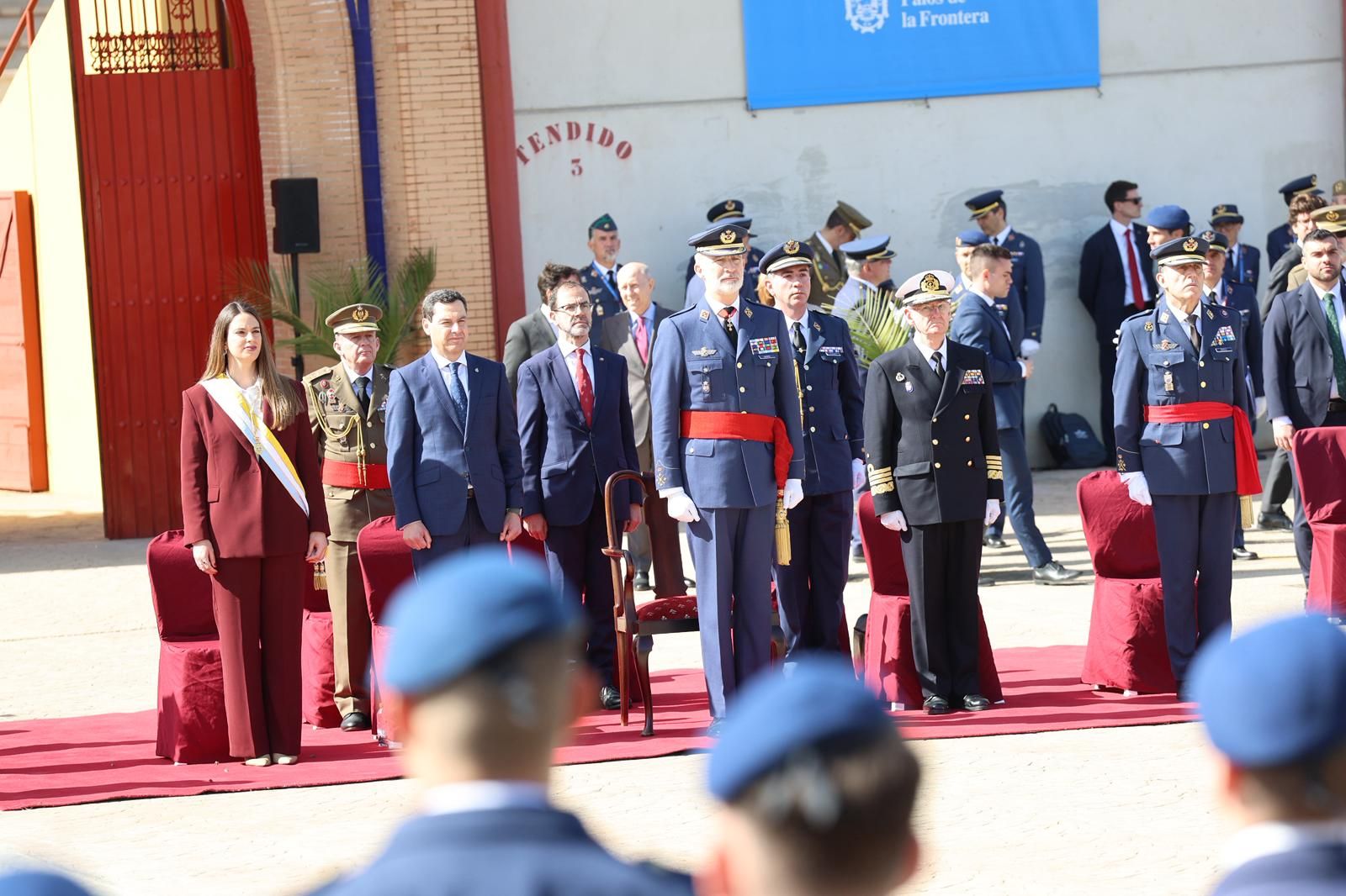 Las primeras imágenes del Rey Felipe VI en Huelva