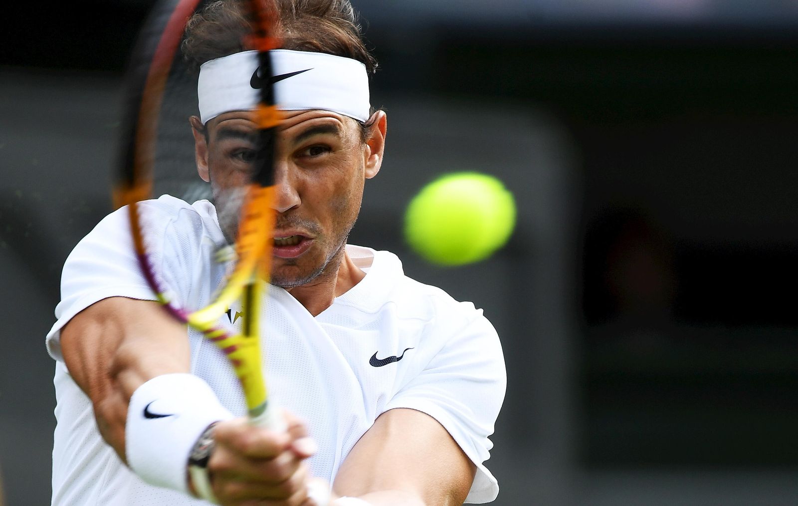 Rafael Nadal, en Wimbledon.