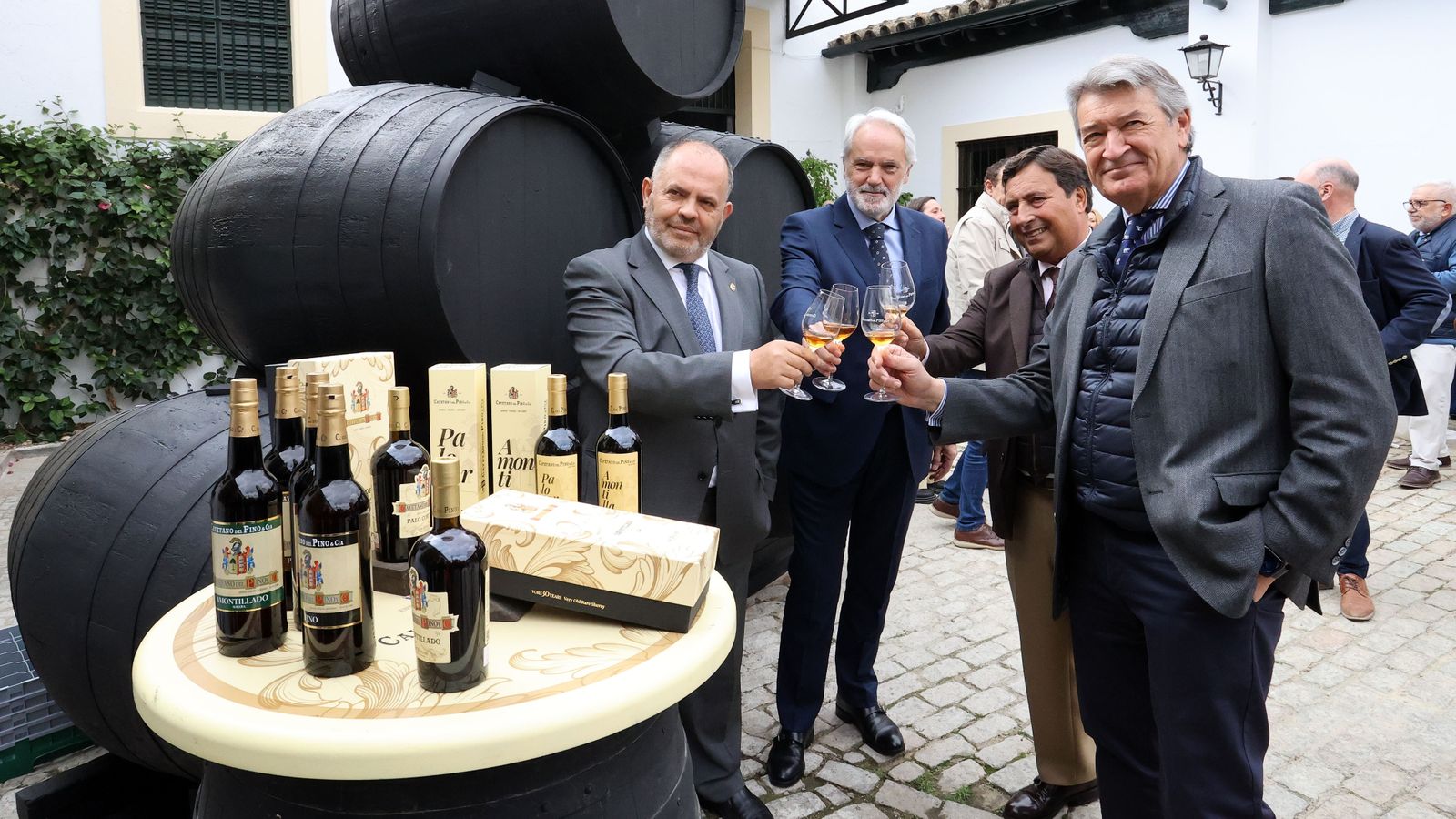 Presentación de los vinos VORS de Cayetano del Pino en Jerez