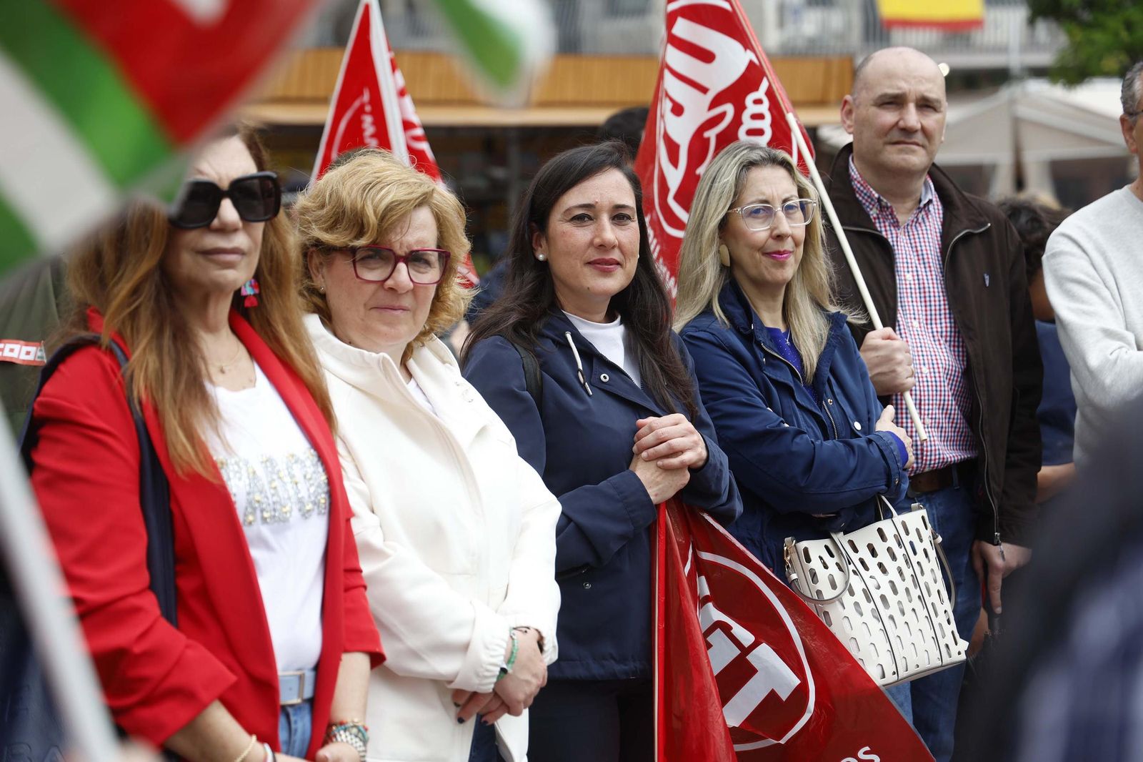 Fotos de la manifestación del Primero de Mayo en Algecira
