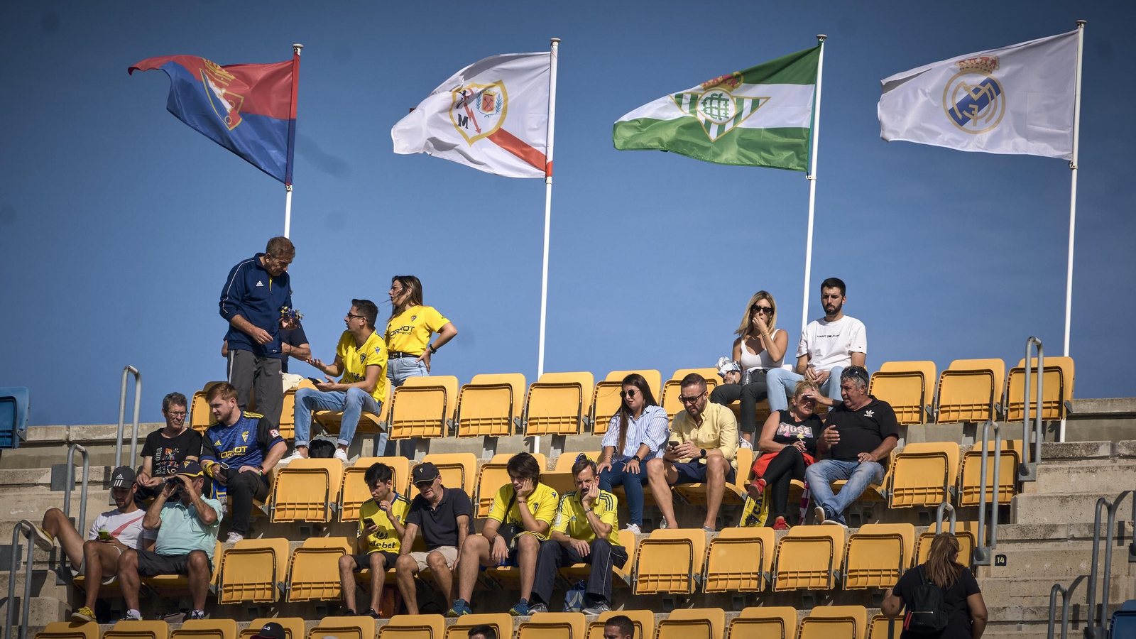 Partido de la victoria del Cádiz CF sobre el Atlético de Madrid