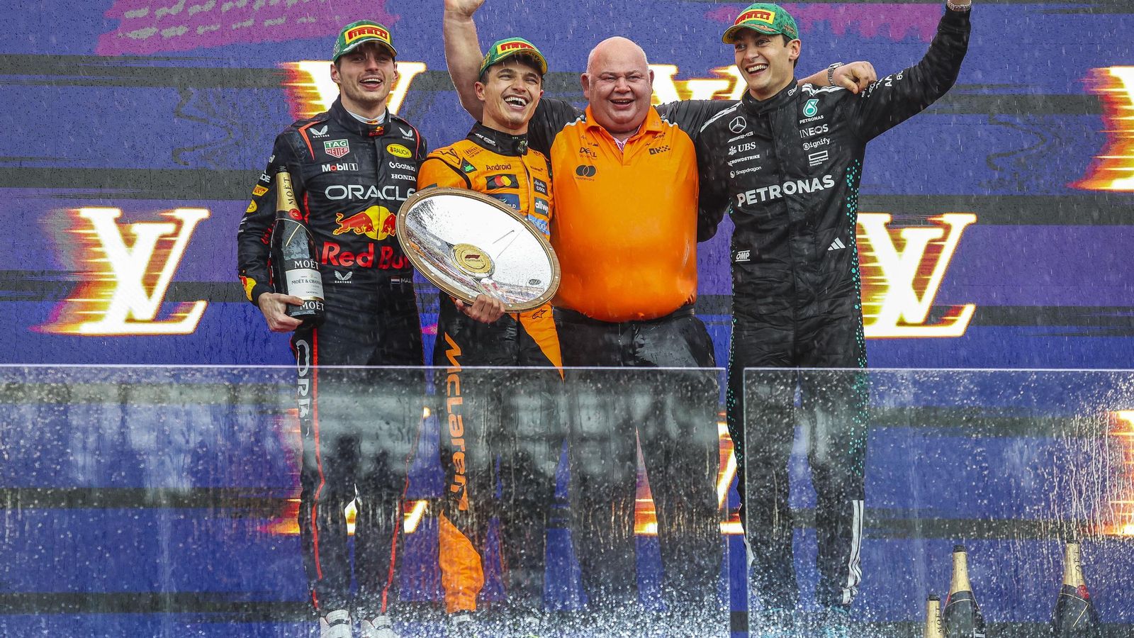 Los fotos del arranque de la Fórmula 1 en Melbourne