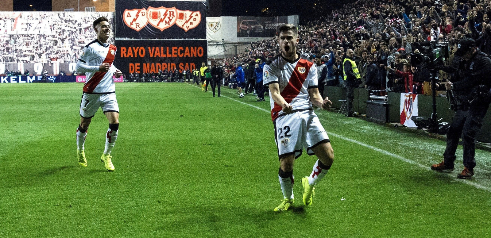 El Rayo Vallecano-Barcleona, en imágenes
