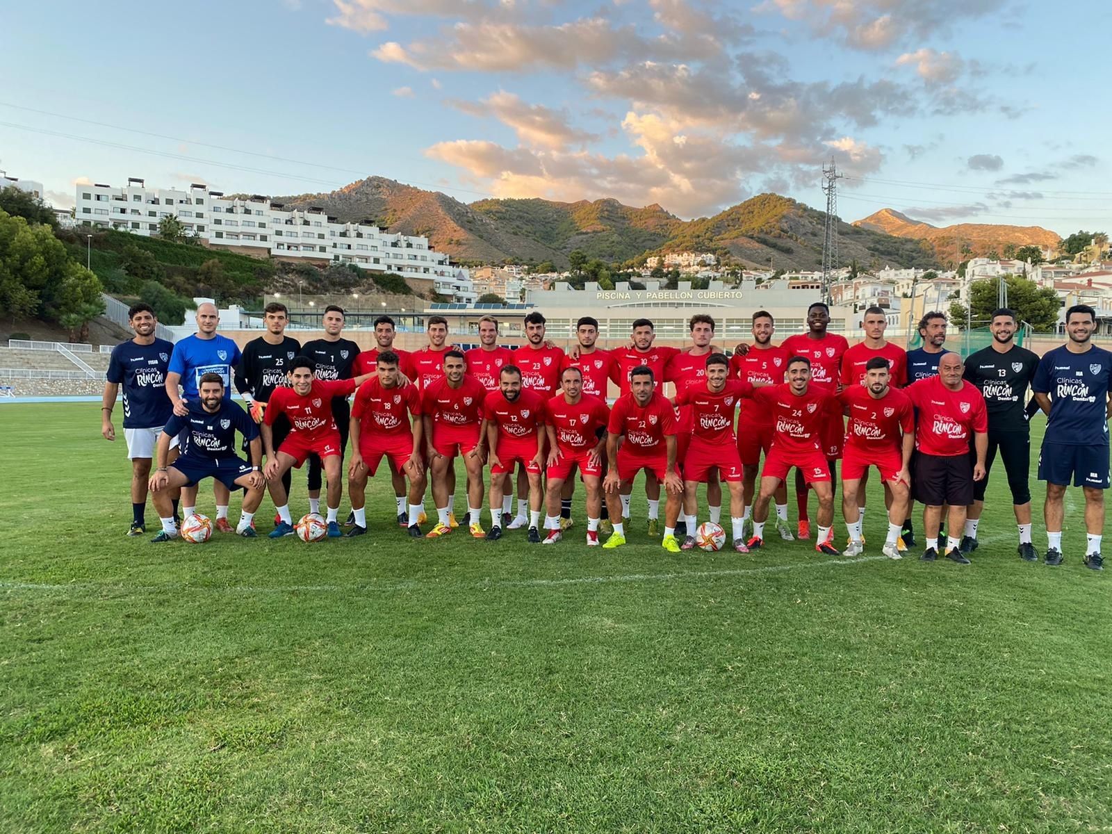 Los jugadores del Torre del Mar.