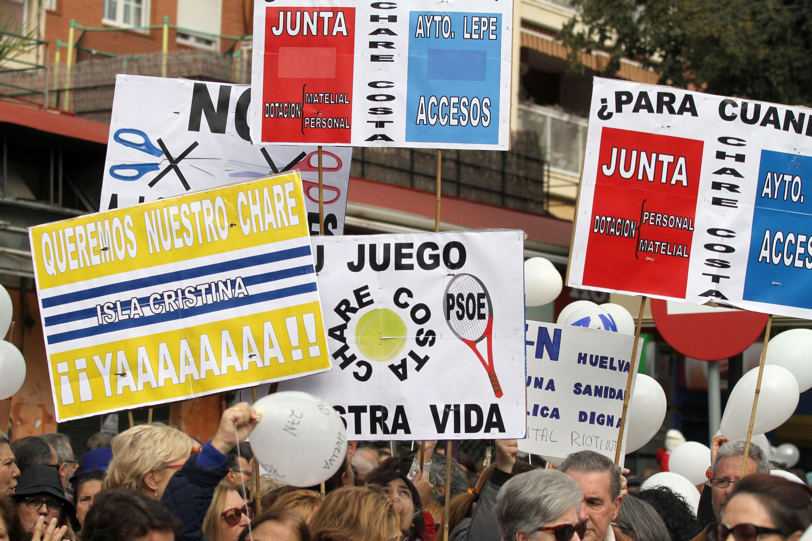 Manifestación por una sanidad pública digna