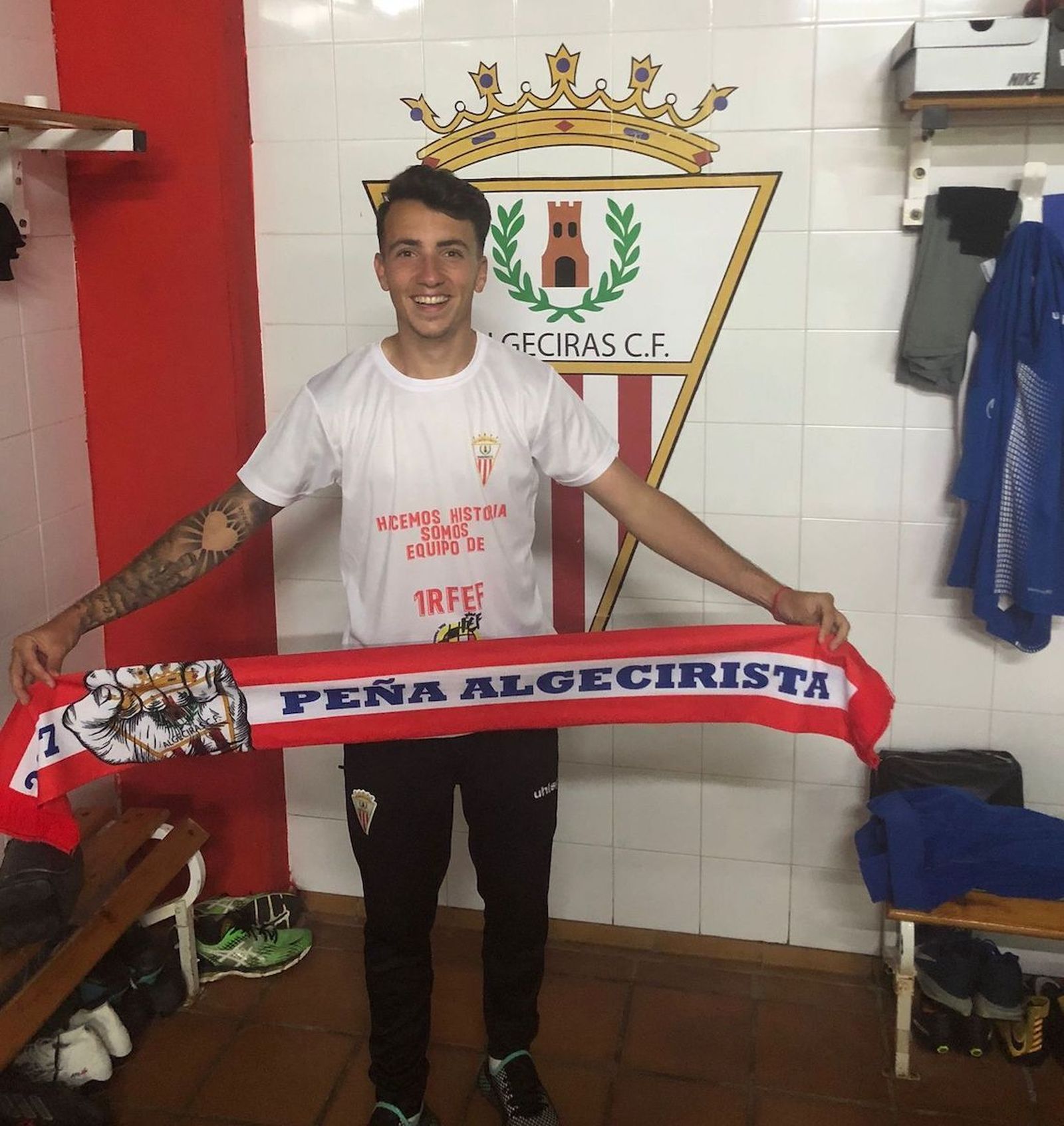 El olulense Ramón García asciende con el Algeciras