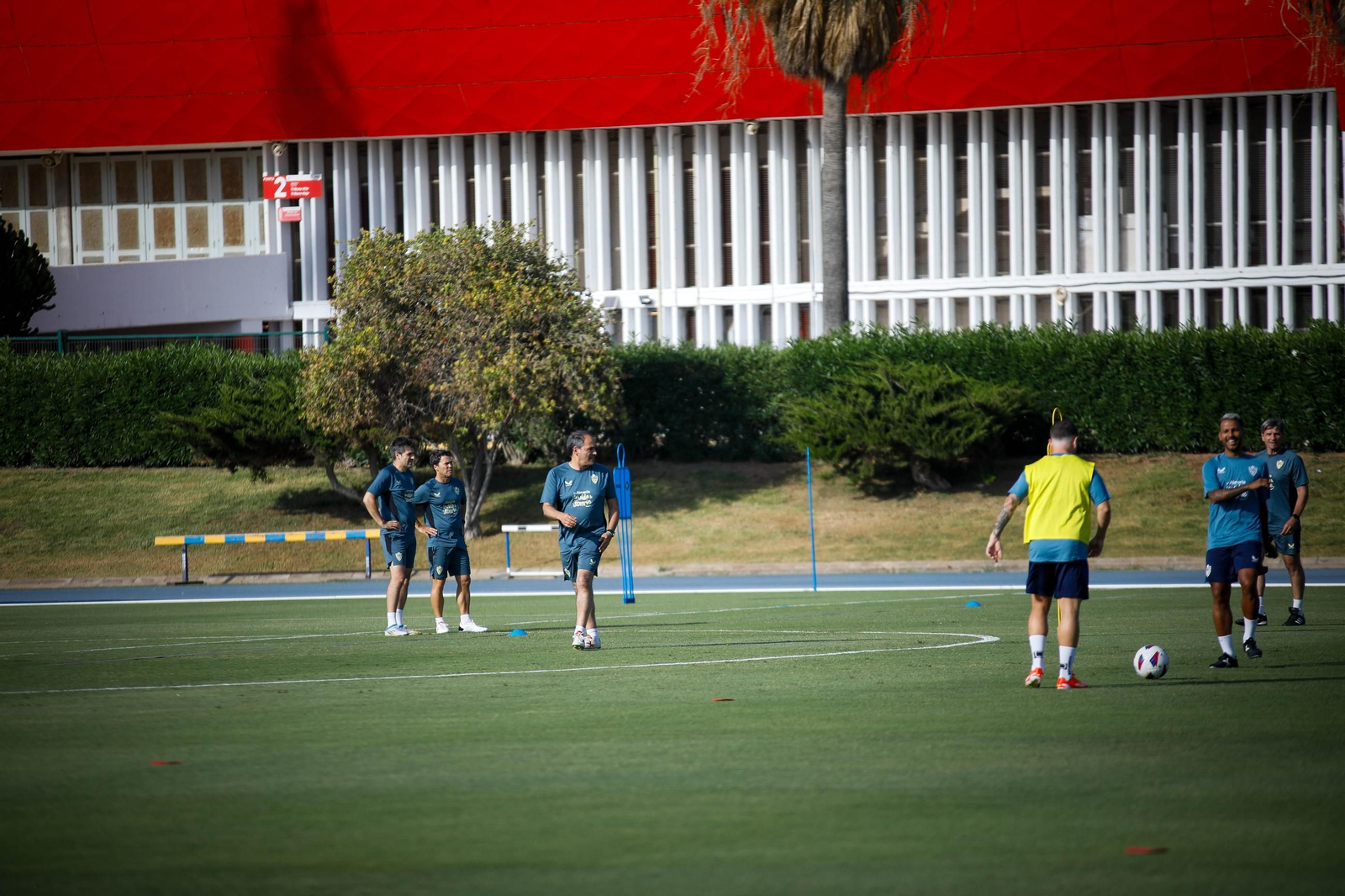 Primer entrenamiento pretemporada del Almería, en imágenes
