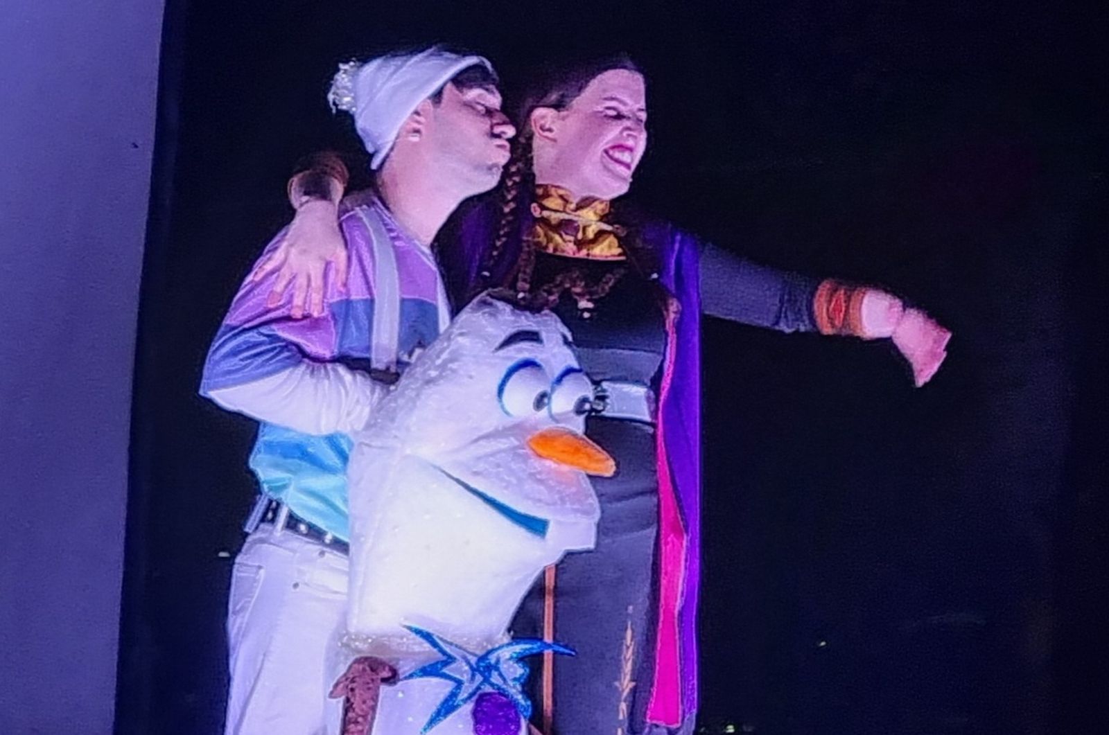 Así ha sido la primera gran nevada navideña de Aljaraque