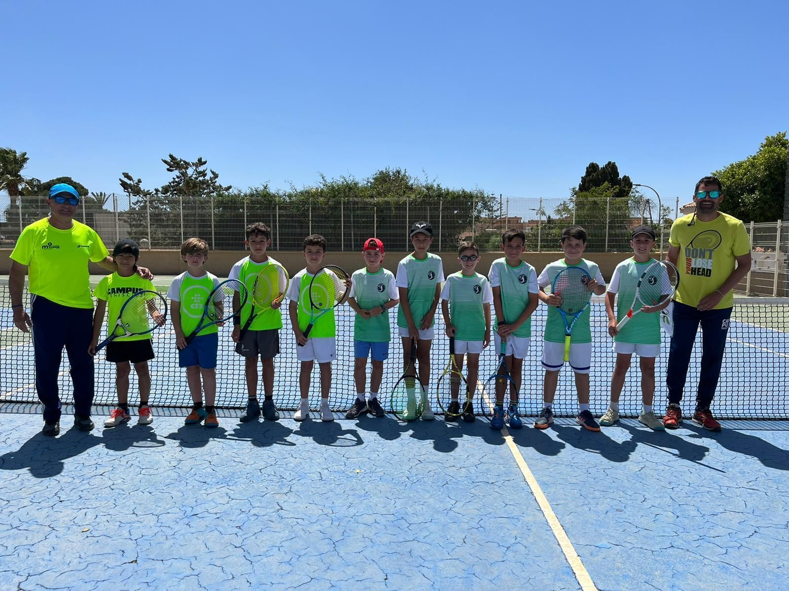 Equipo benjamín del CT Aguadulce