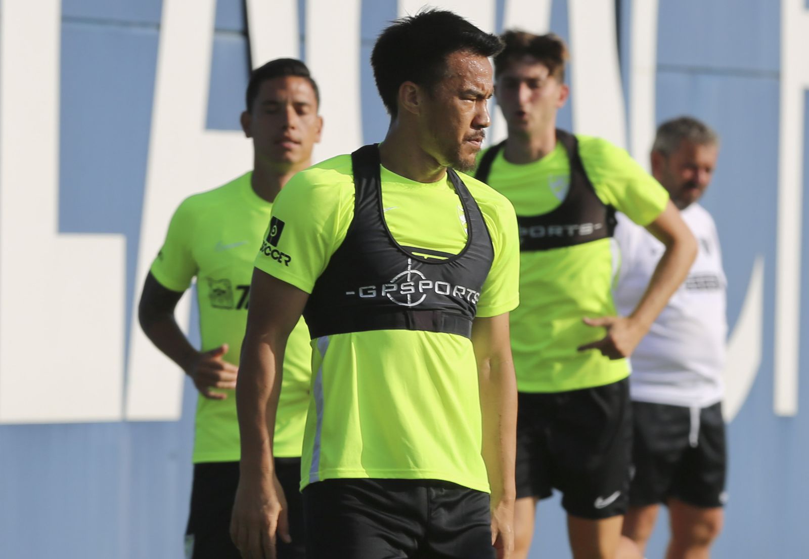 Las fotos del entrenamiento del Málaga en el Anexo de La Rosaleda