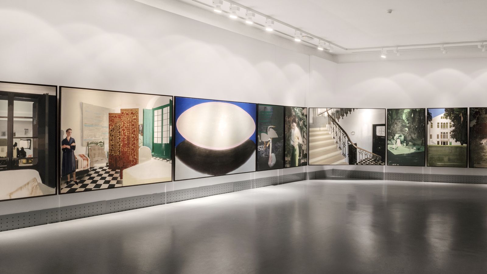 Una imagen de una exposición suya