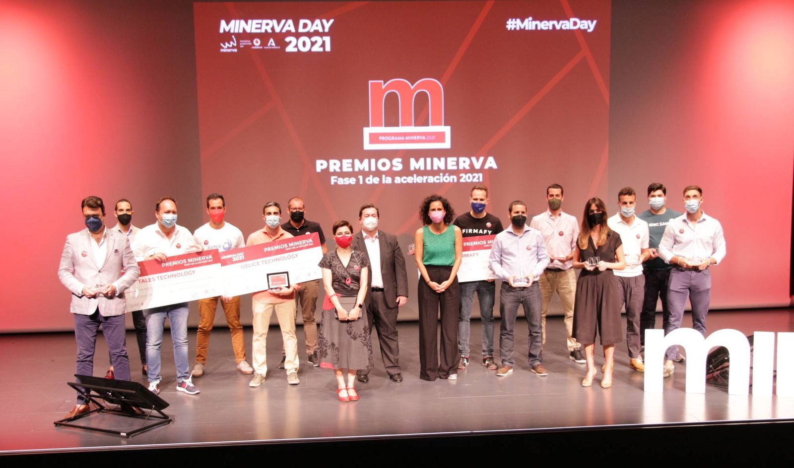 Celebración de los premios Minerva el pasado mes de julio