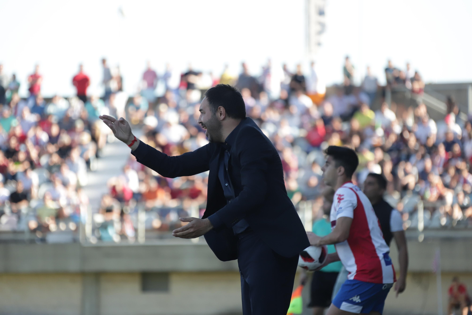 Risueño, en el partido de ida.