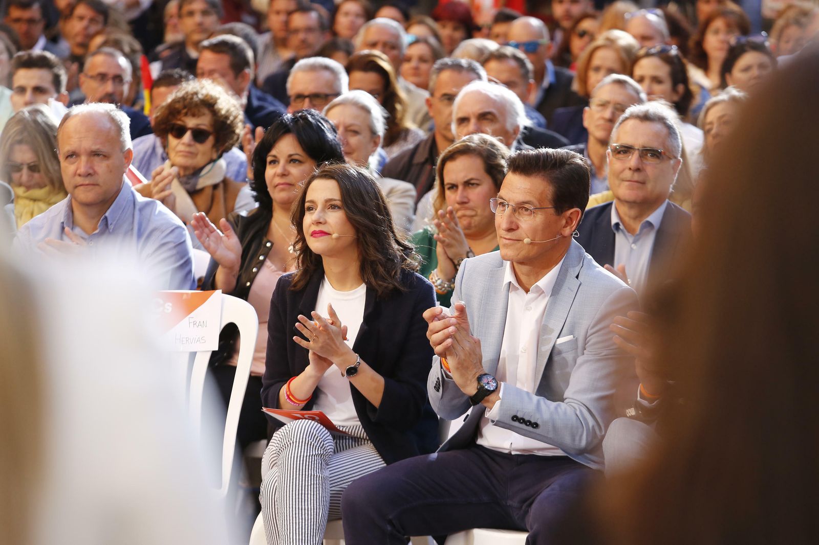 Imágenes del acto de Inés Arrimadas en Granada